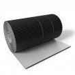 Taśma kominowa aluminiowa Coromin ALU - plisowana (różne kolory)